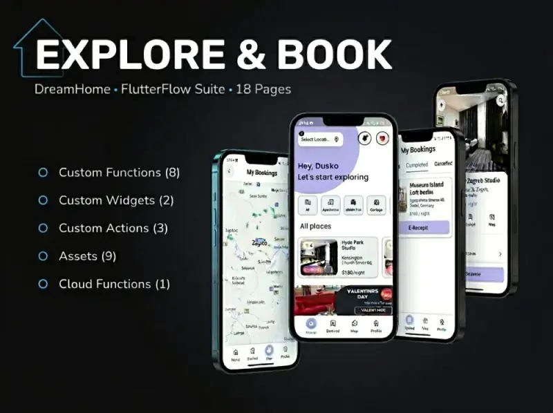 DreamHome — FlutterFlow Template DreamHome — FlutterFlow Template