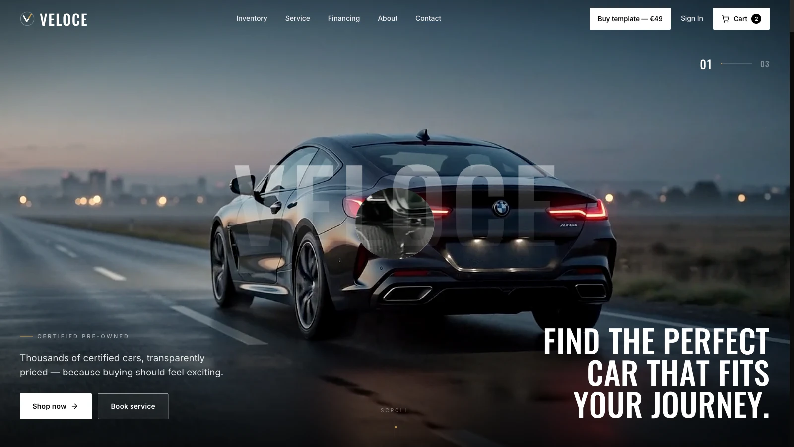 Veloce — Certified pre-owned dealership Veloce — Certified pre-owned dealership
