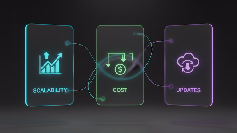 SaaS cloud benefits overview