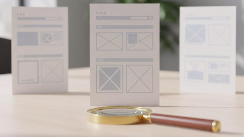 Web design simplicity